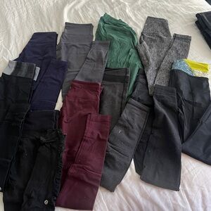 Lululemon Leggings size 4 $30 each or $200 for all